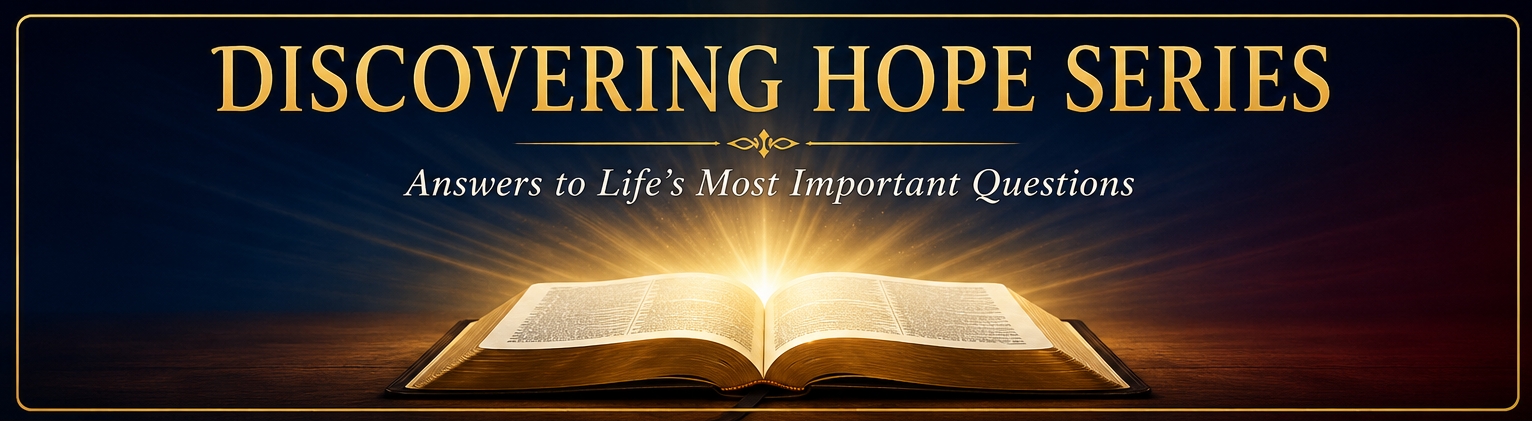 Discovering Hope Bible study booklets in English and Spanish